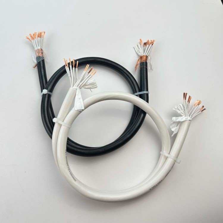 Multi-core Flexible Copper Signal Cable 10*1.0mm Cable